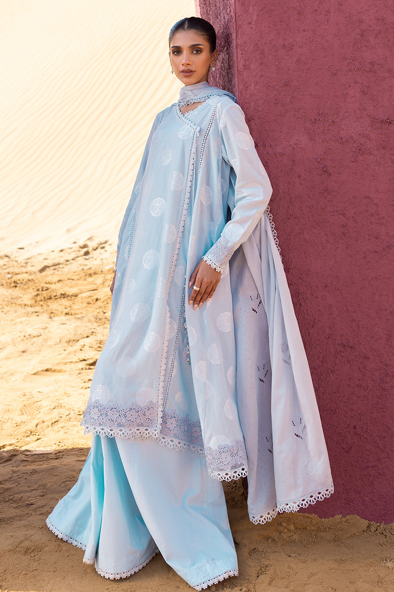 Cross Stitch | Eid Lawn 24 | CRYSTAL GLARE - by - Libasekhas UK - Registered Vendor of : Cross Stitch - 100% Original Designer Dresss