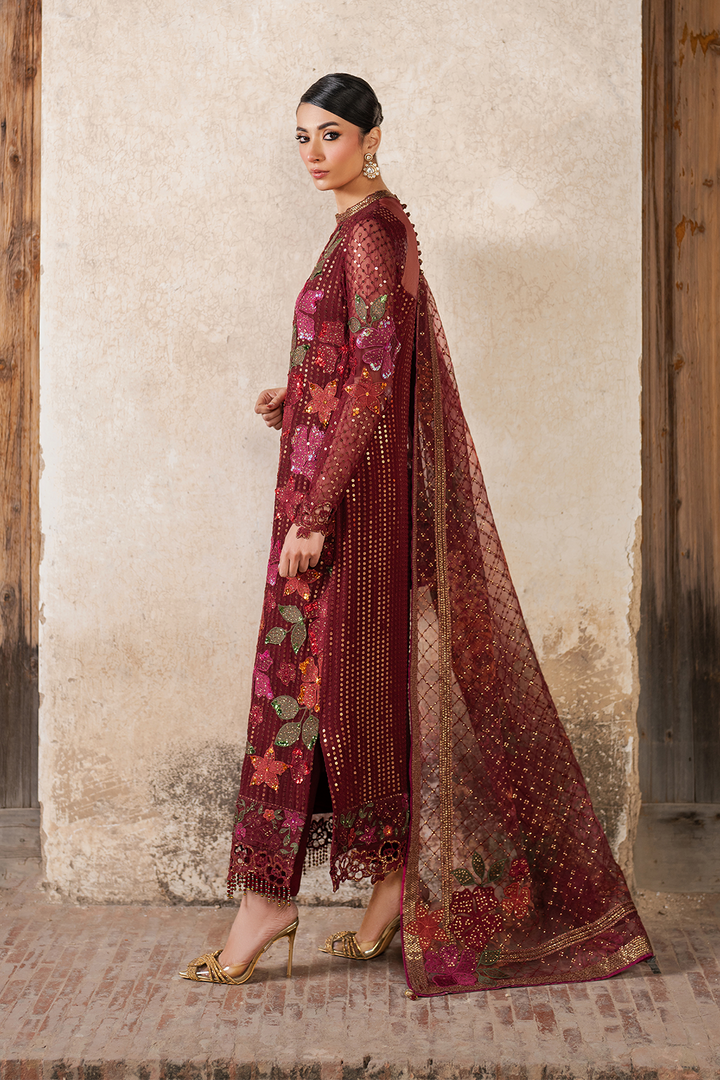 Iznik | Luxury Chiffon | ILC-05 - by - Libasekhas UK - Registered Vendor of : Iznik - 100% Original Designer Dresss