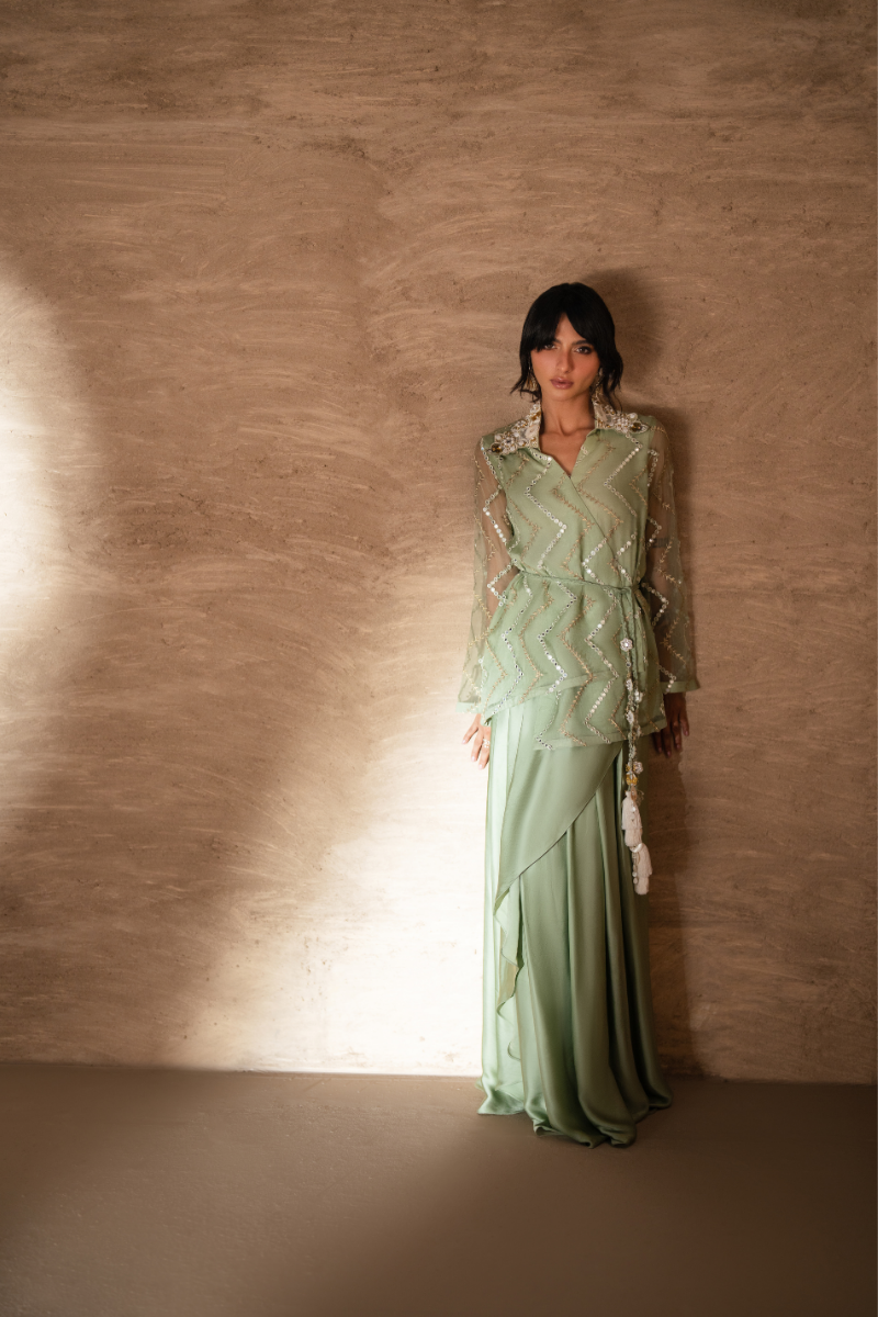 Sana Abbas | Zalea Formals | RENEEV - by Libasekhas UK - Registered Vendor of : Sana Abbas - 100% Original Designer Dress