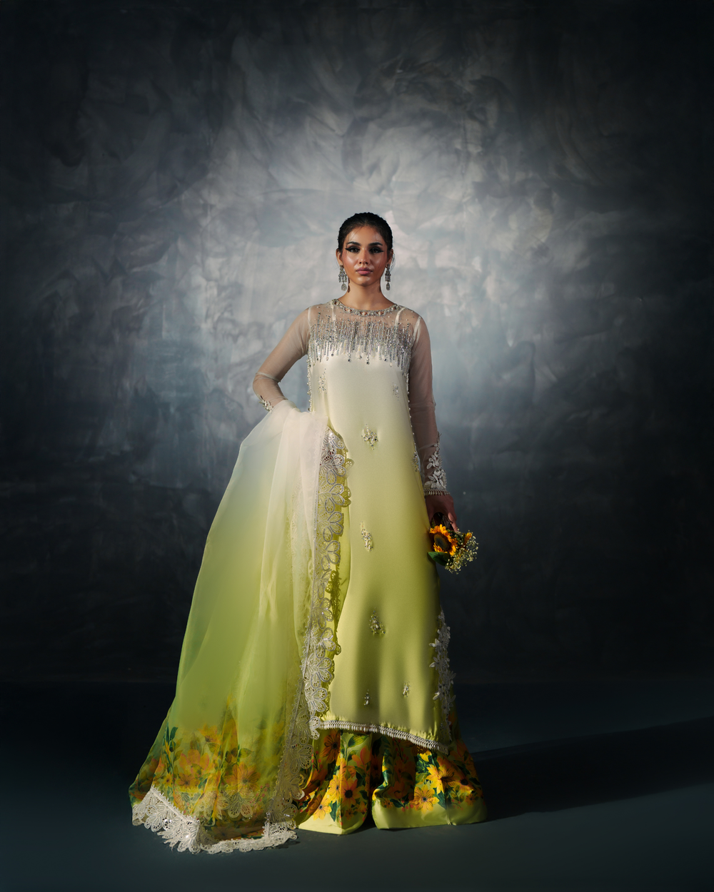 Vasal | Zyra Luxe Pret 26 | Saffron Mist - by Libasekhas UK - Registered Vendor of : Vasal - 100% Original Designer Dress