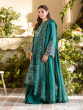Bin Ilyas | Freesia Embroidered Lawn 25 | 102 - A - by - Libasekhas UK - Registered Vendor of : Bin Ilyas - 100% Original Designer Dresss