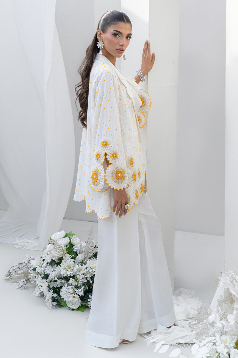 Chic Ophicial | Aarzu Luxe Pret | Sunkissed Sunflower - by Libasekhas UK - Registered Vendor of : Chic Ophicial - 100% Original Designer Dress