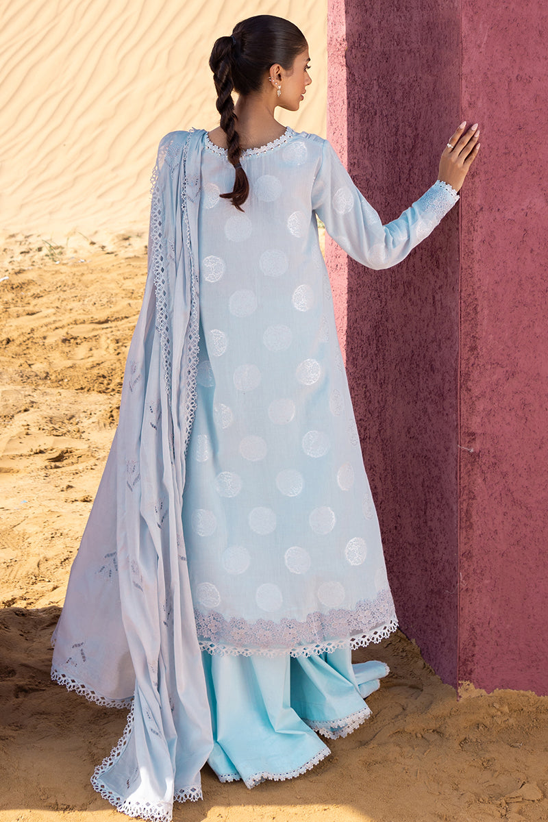 Cross Stitch | Eid Lawn 24 | CRYSTAL GLARE - by - Libasekhas UK - Registered Vendor of : Cross Stitch - 100% Original Designer Dresss