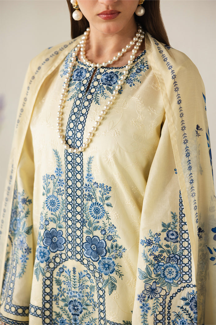 Baroque | Luxury Summer Pret | UF-4432 - by Libasekhas UK - Registered Vendor of : Baroque - 100% Original Designer Dress