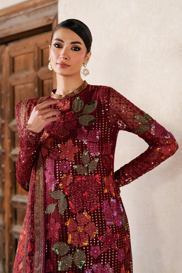 Iznik | Luxury Chiffon | ILC-05 - by - Libasekhas UK - Registered Vendor of : Iznik - 100% Original Designer Dresss