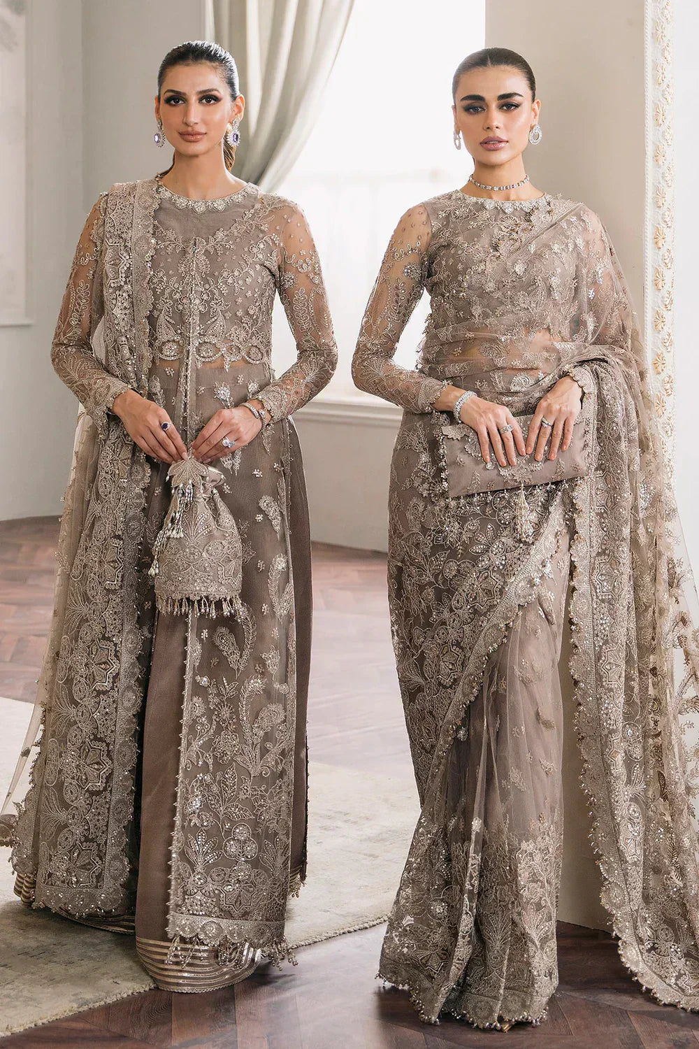 Baroque | Chantelle Embroidered Collection | CH12-06 - by - Libasekhas UK - Registered Vendor of : Baroque - 100% Original Designer Dresss