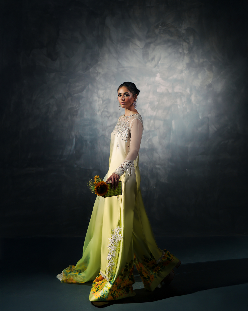 Vasal | Zyra Luxe Pret 26 | Saffron Mist - by Libasekhas UK - Registered Vendor of : Vasal - 100% Original Designer Dress
