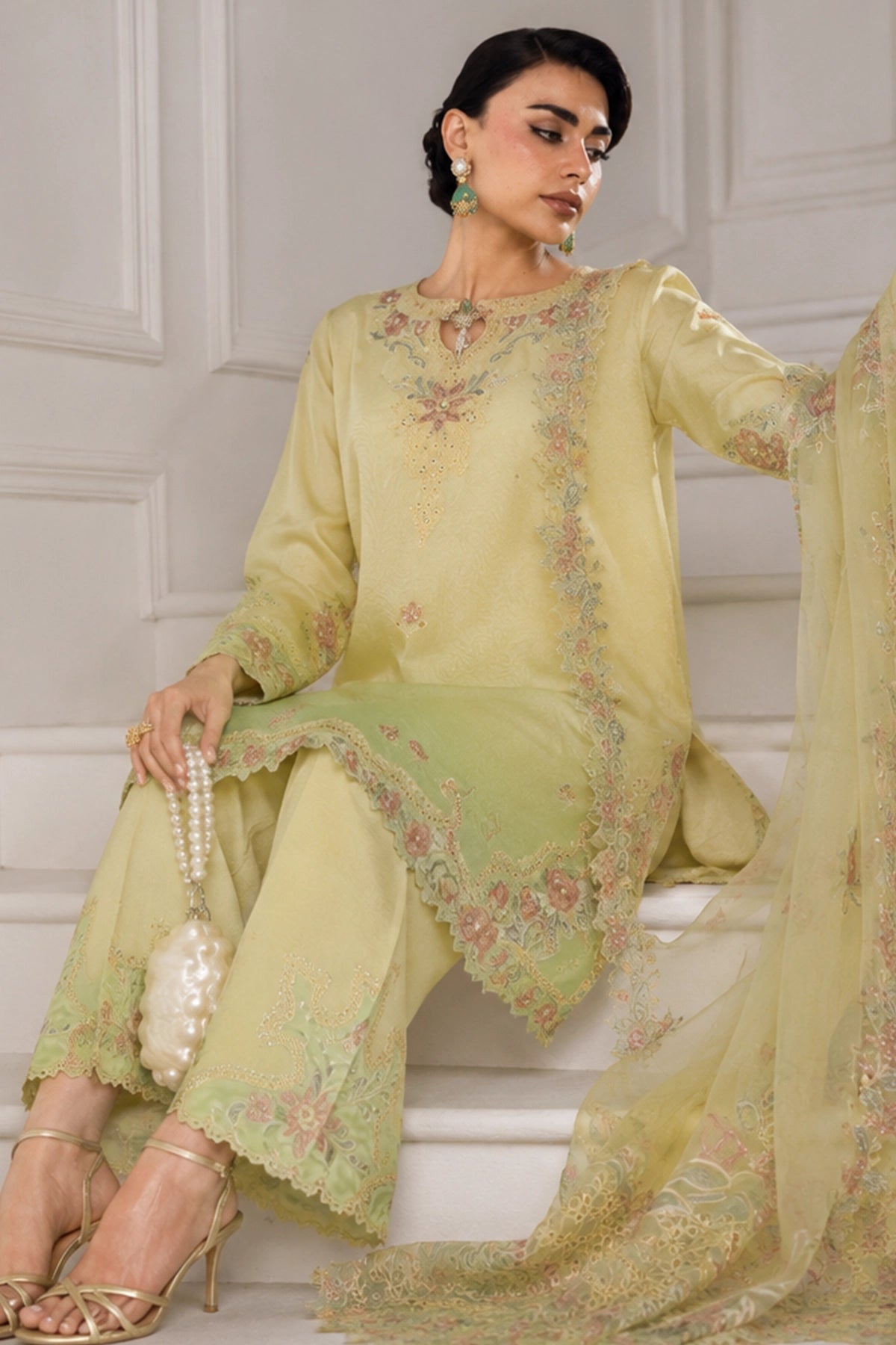 Rangrasiya | Lumeire Silk |Lucia - by Libasekhas UK - Registered Vendor of : Rangrasiya - 100% Original Designer Dress