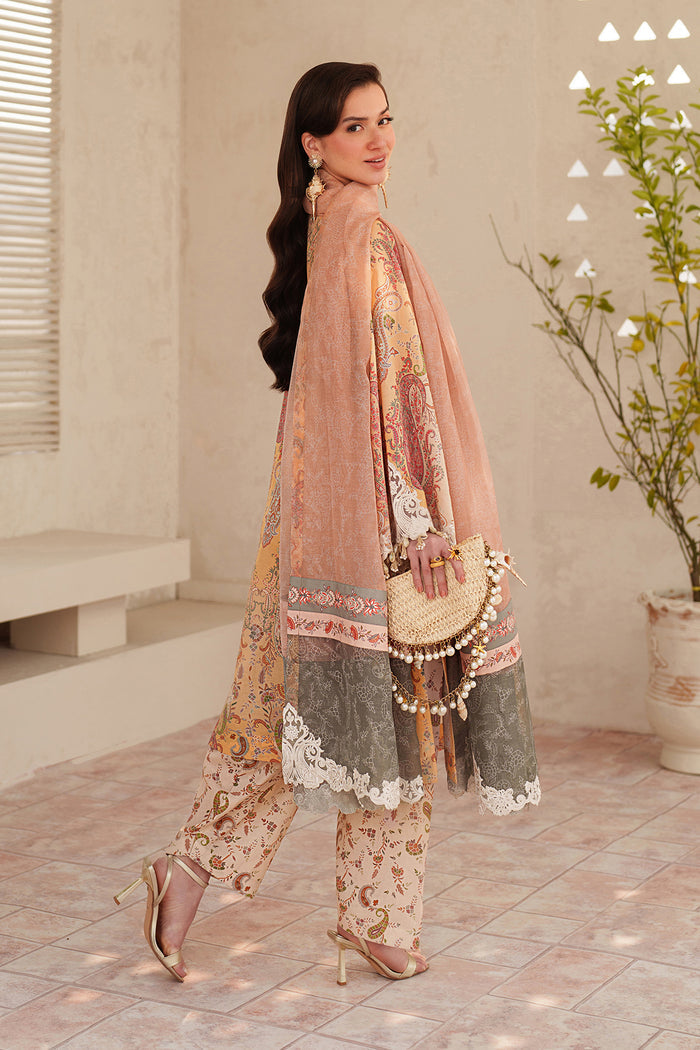 Baroque | Luxury Pret Summer | UF-4403 - by Libasekhas UK - Registered Vendor of : Baroque - 100% Original Designer Dress