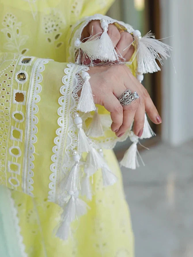 Faiza Faisal | Maya Luxury Lawn | Derya - by - Libasekhas UK - Registered Vendor of : Faiza Faisal - 100% Original Designer Dresss