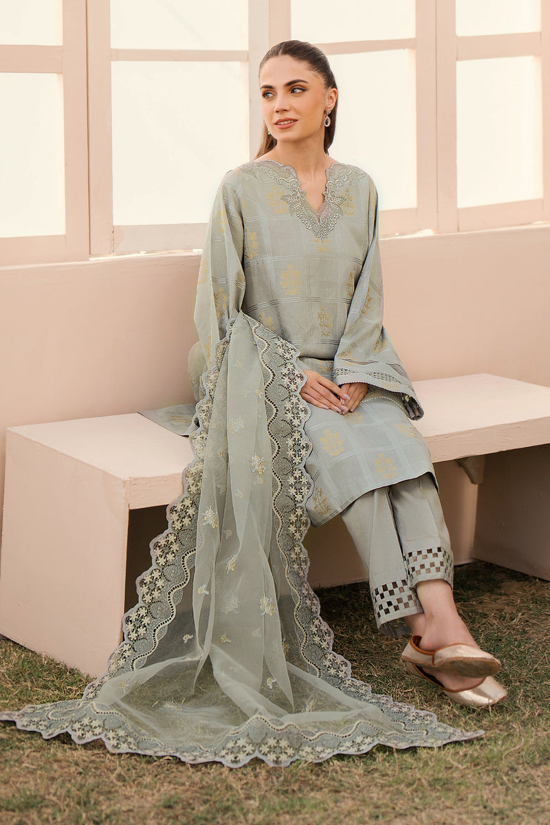 Baroque | Luxury Pret 24 | JACQUARD LAWN UF-603 - by - Libasekhas UK - Registered Vendor of : Baroque - 100% Original Designer Dresss