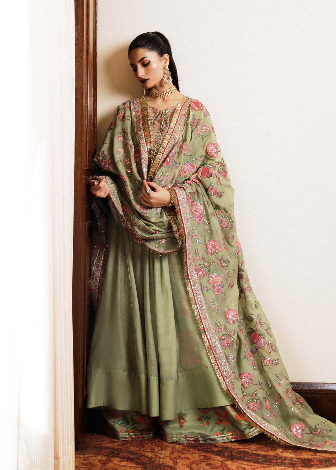 Hussain Rehar | Luxury Pret SS 24 | Pahari - by - Libasekhas UK - Registered Vendor of : Hussain Rehar - 100% Original Designer Dresss