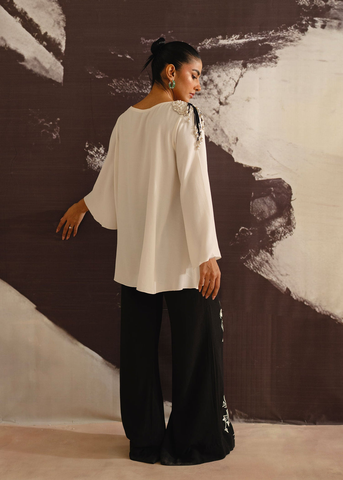 Mahgul | Eye of Cemal | Ivory Indulgence - by - Libasekhas UK - Registered Vendor of : Mahgul - 100% Original Designer Dresss