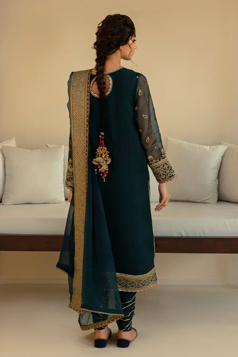 Baroque | Formals Collection | UF-393 - by - Libasekhas UK - Registered Vendor of : Baroque - 100% Original Designer Dresss