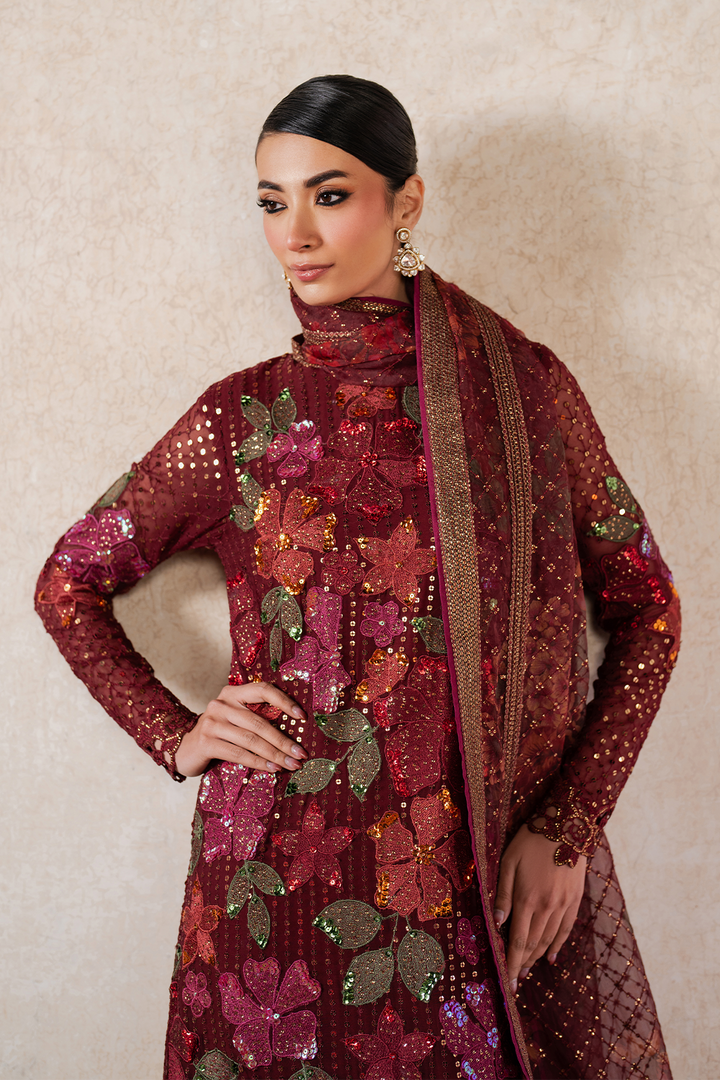 Iznik | Luxury Chiffon | ILC-05 - by - Libasekhas UK - Registered Vendor of : Iznik - 100% Original Designer Dresss