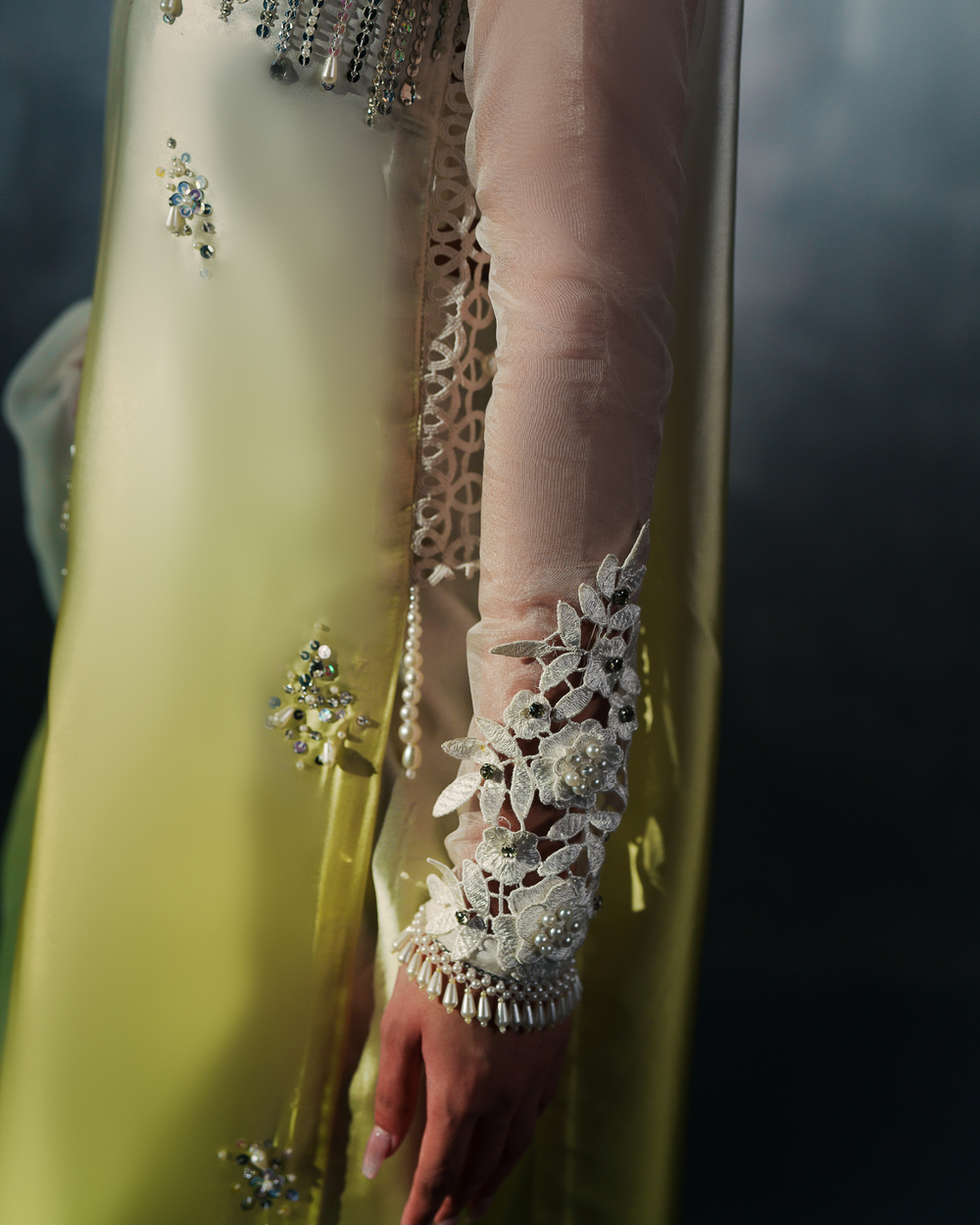 Vasal | Zyra Luxe Pret 26 | Saffron Mist - by Libasekhas UK - Registered Vendor of : Vasal - 100% Original Designer Dress
