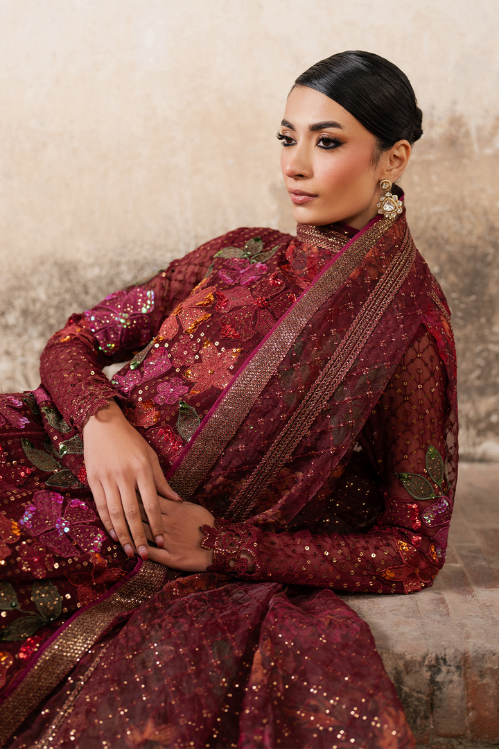 Iznik | Luxury Chiffon | ILC-05 - by - Libasekhas UK - Registered Vendor of : Iznik - 100% Original Designer Dresss