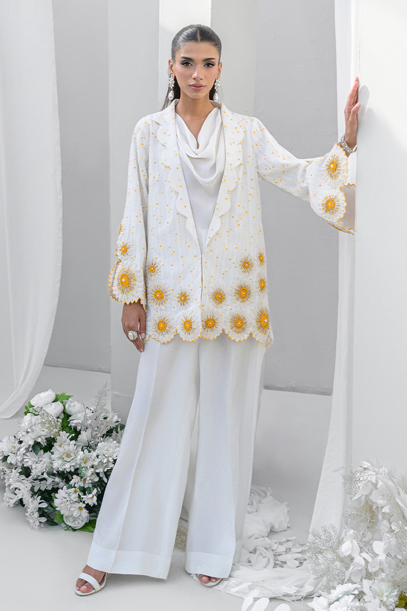 Chic Ophicial | Aarzu Luxe Pret | Sunkissed Sunflower - by Libasekhas UK - Registered Vendor of : Chic Ophicial - 100% Original Designer Dress