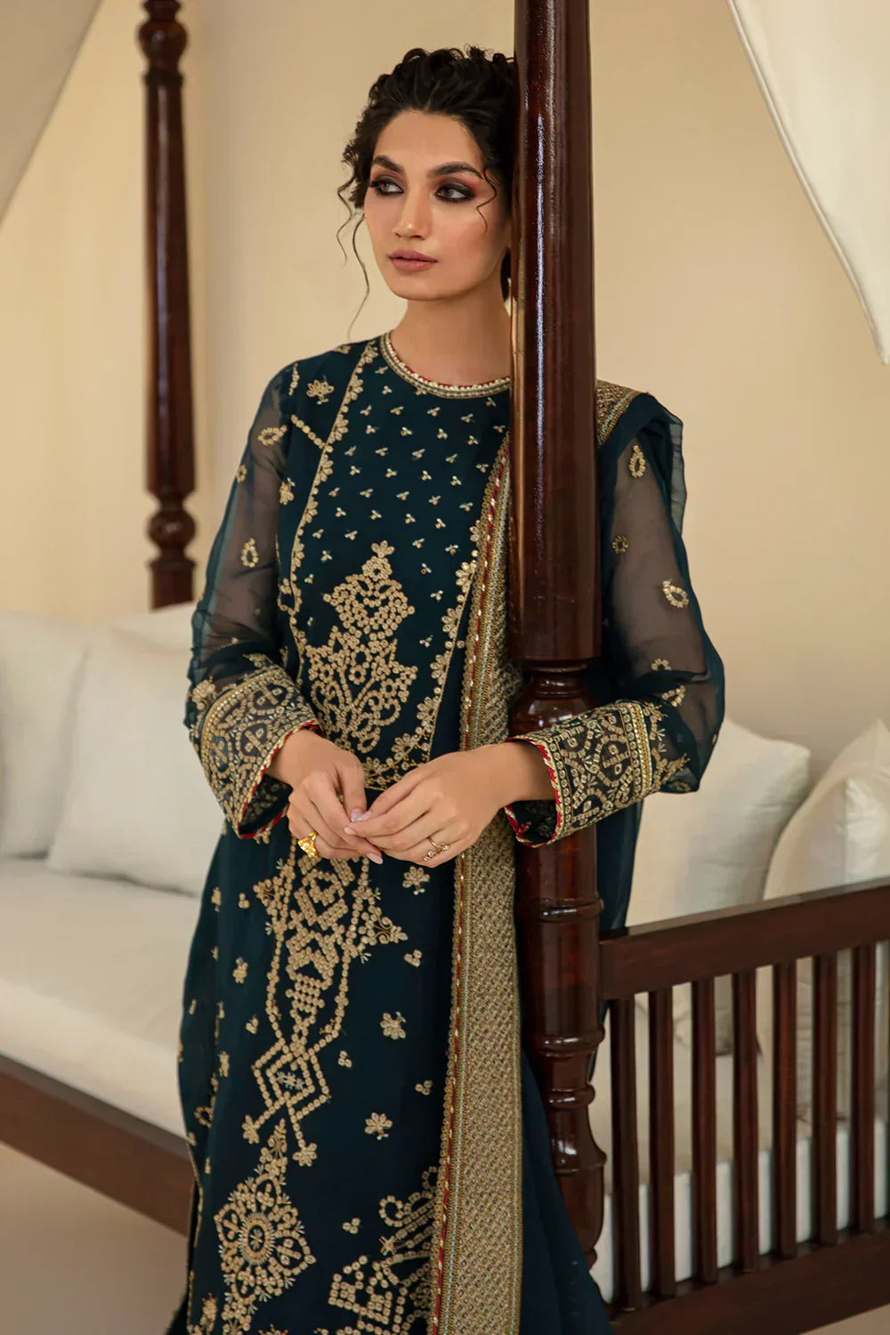 Baroque | Formals Collection | UF-393 - by - Libasekhas UK - Registered Vendor of : Baroque - 100% Original Designer Dresss