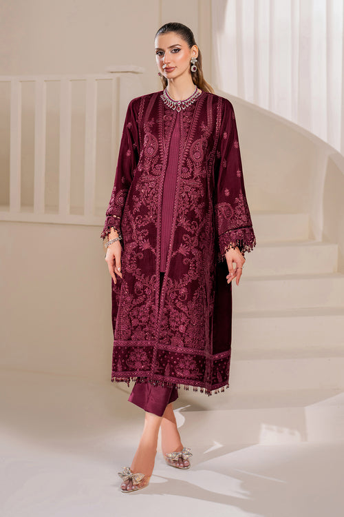 Baroque | Velvet 25 | UF-758 - by Libasekhas UK - Registered Vendor of : Baroque - 100% Original Designer Dress