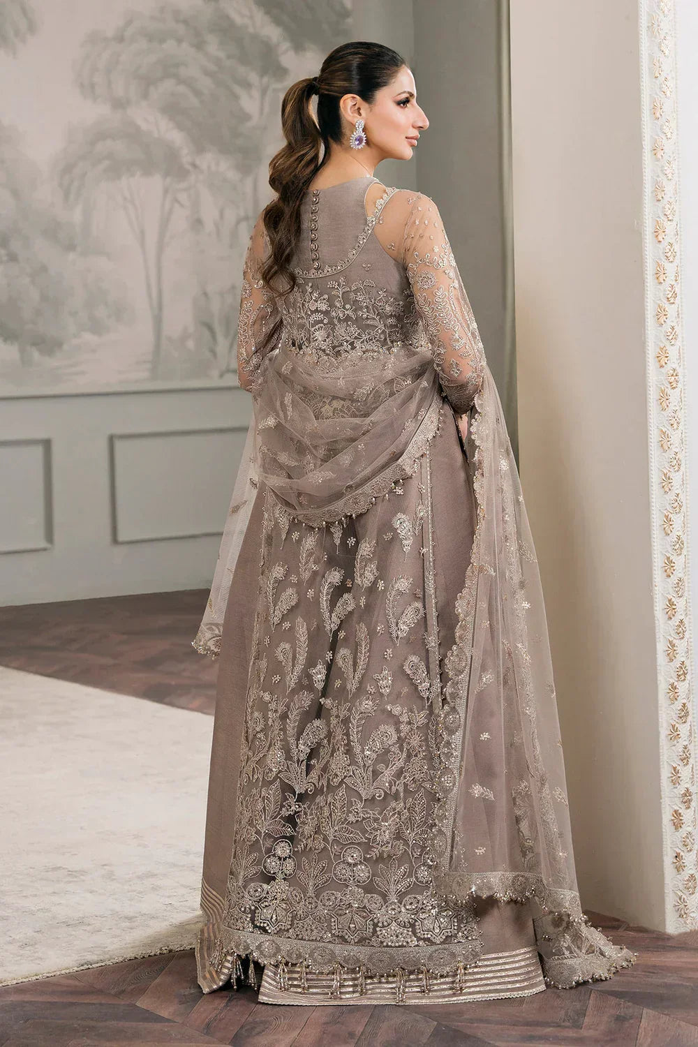 Baroque | Chantelle Embroidered Collection | CH12-06 - by - Libasekhas UK - Registered Vendor of : Baroque - 100% Original Designer Dresss