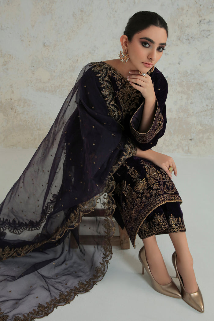 Baroque | Velvet 25 | UF-239 - by Libasekhas UK - Registered Vendor of : Baroque - 100% Original Designer Dress