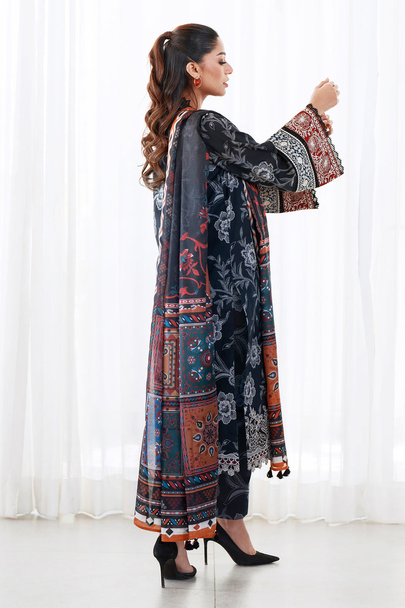 Baroque | Luxury Pret 25 | UF-4078 - by - Libasekhas UK - Registered Vendor of : Baroque - 100% Original Designer Dresss