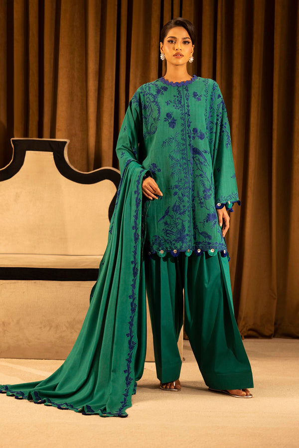 Sana Safinaz | Muzlin Winter 25 | 010A - by Libasekhas UK - Registered Vendor of : Sana Safinaz - 100% Original Designer Dress