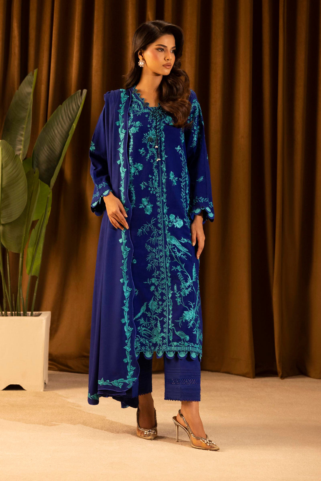 Sana Safinaz | Muzlin Winter 25 | 010B - by Libasekhas UK - Registered Vendor of : Sana Safinaz - 100% Original Designer Dress