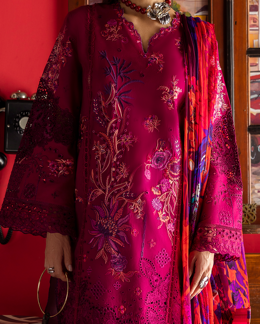 Esmel | Mon Tresor Luxe Lawn 26 | Paix Amour Bonheur - by Libasekhas UK - Registered Vendor of : Esmel - 100% Original Designer Dress