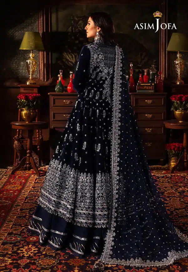 Asim Jofa | Makhmal Wedding Velvet 23 | AJMM-04 - by - Libasekhas UK - Registered Vendor of : Asim Jofa - 100% Original Designer Dresss