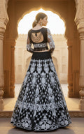 Threads and Motifs | Formal Outfits | Blouse With Lehenga - by Libasekhas UK - Registered Vendor of : Threads and Motifs - 100% Original Designer Dress