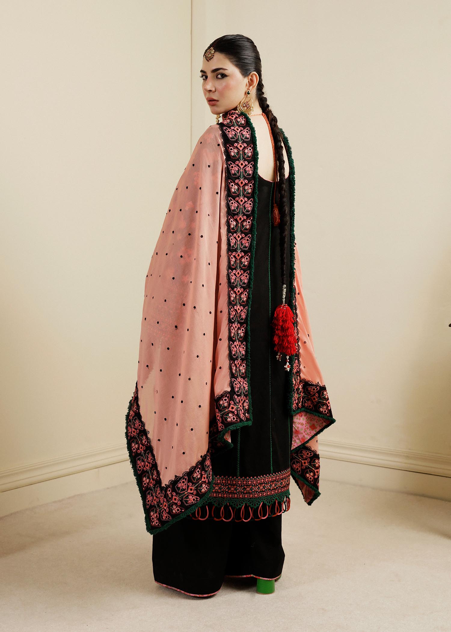 Hussain Rehar | Lawn SS 2023 | Noir - by - Libasekhas UK - Registered Vendor of : Hussain Rehar - 100% Original Designer Dresss