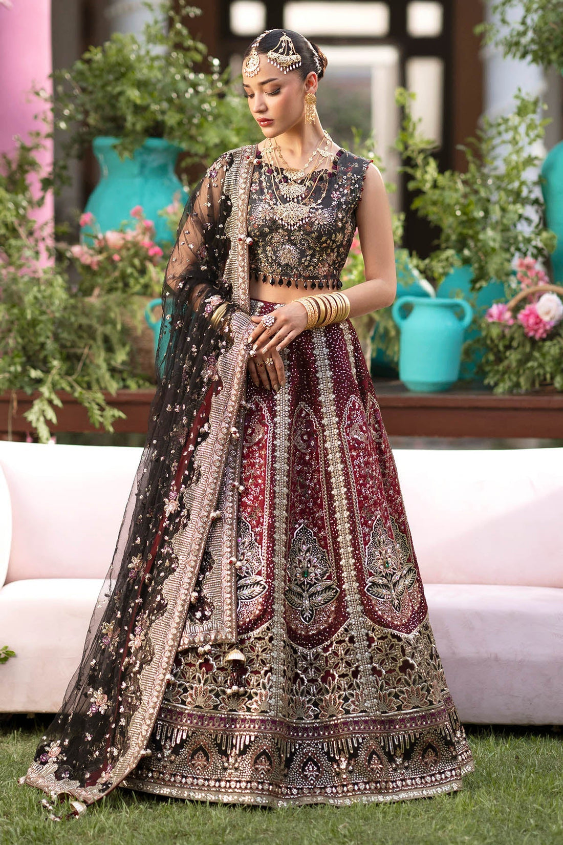 Nureh | Jhoomro Formals | NL-95 Emara - by Libasekhas UK - Registered Vendor of : Nureh - 100% Original Designer Dress