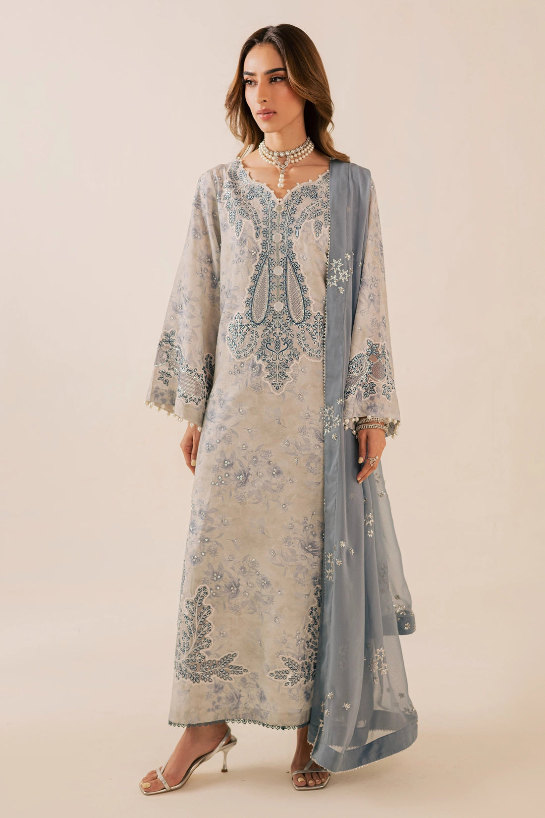 Nureh | Fancy Formal | NP-745 - by Libasekhas UK - Registered Vendor of : Nureh - 100% Original Designer Dress