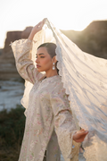 Emaan adeel | Sunlit Groove Luxury Lawn 26 | MEHVES - by Libasekhas UK - Registered Vendor of : Emaan Adeel - 100% Original Designer Dress