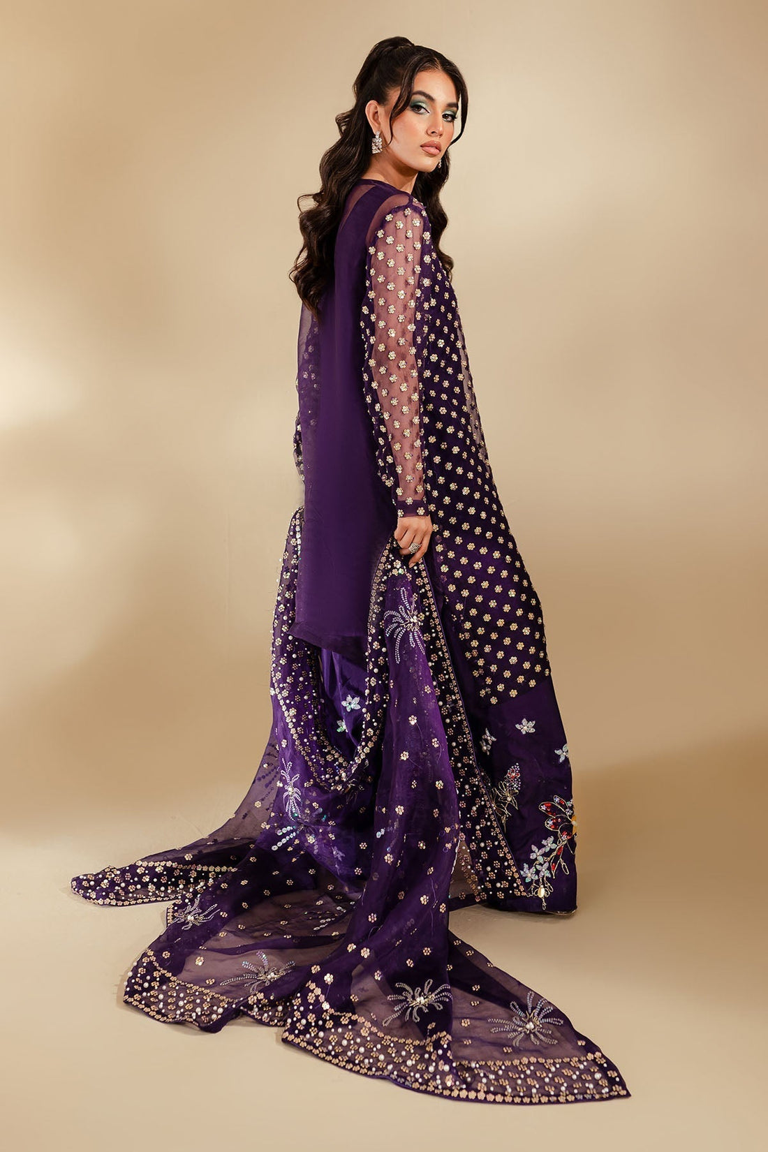Nureh | Tiny Twinkles | WILD BEAUTY - by - Libasekhas UK - Registered Vendor of : Nureh - 100% Original Designer Dresss
