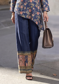 Zarqash | Silk Edit 26 | Indigo Reverie - by Libasekhas UK - Registered Vendor of : Zarqash - 100% Original Designer Dress