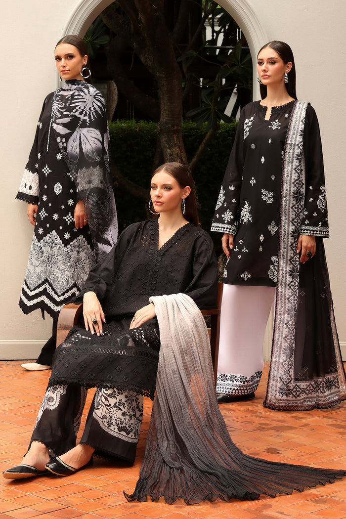 Baroque | Luxury Pret Summer | UF-4194 - by Libasekhas UK - Registered Vendor of : Baroque - 100% Original Designer Dress