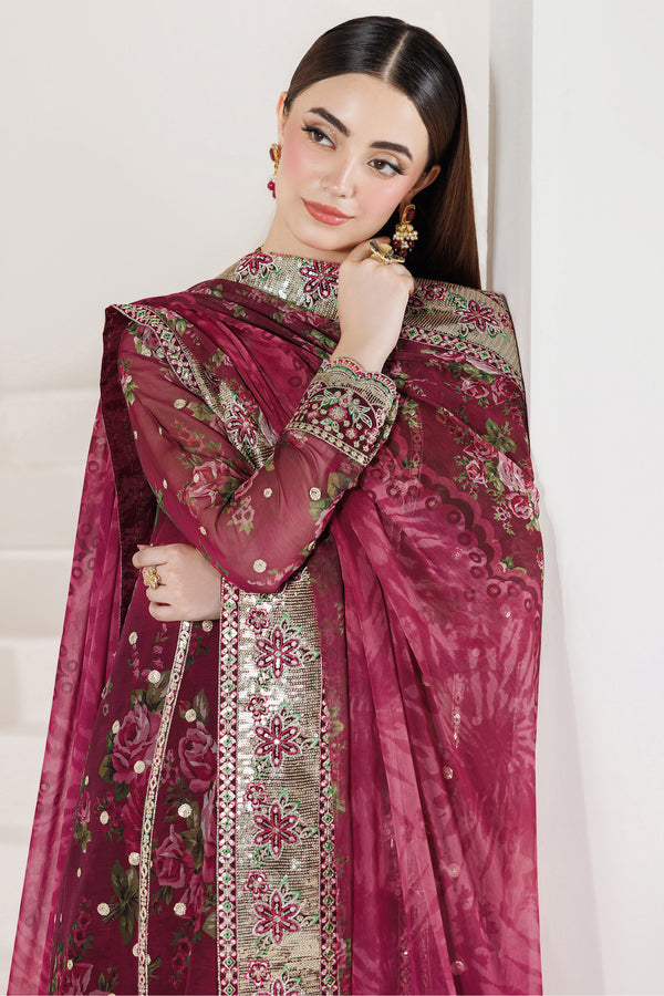 Farasha | Formals 26 | Rouge Reign - by Libasekhas UK - Registered Vendor of : Farasha - 100% Original Designer Dress