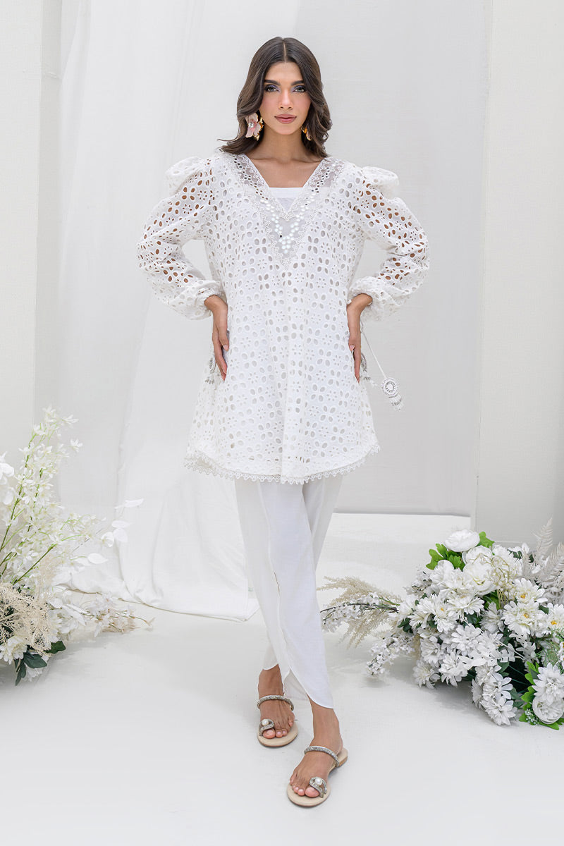 Chic Ophicial |  Aarzu Luxe Pret | Snow Flake - by Libasekhas UK - Registered Vendor of : Chic Ophicial - 100% Original Designer Dress