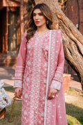 Farasha | Dastoor Embroidered Lawn SS24 | PEARL MIST - by - Libasekhas UK - Registered Vendor of : Farasha - 100% Original Designer Dresss