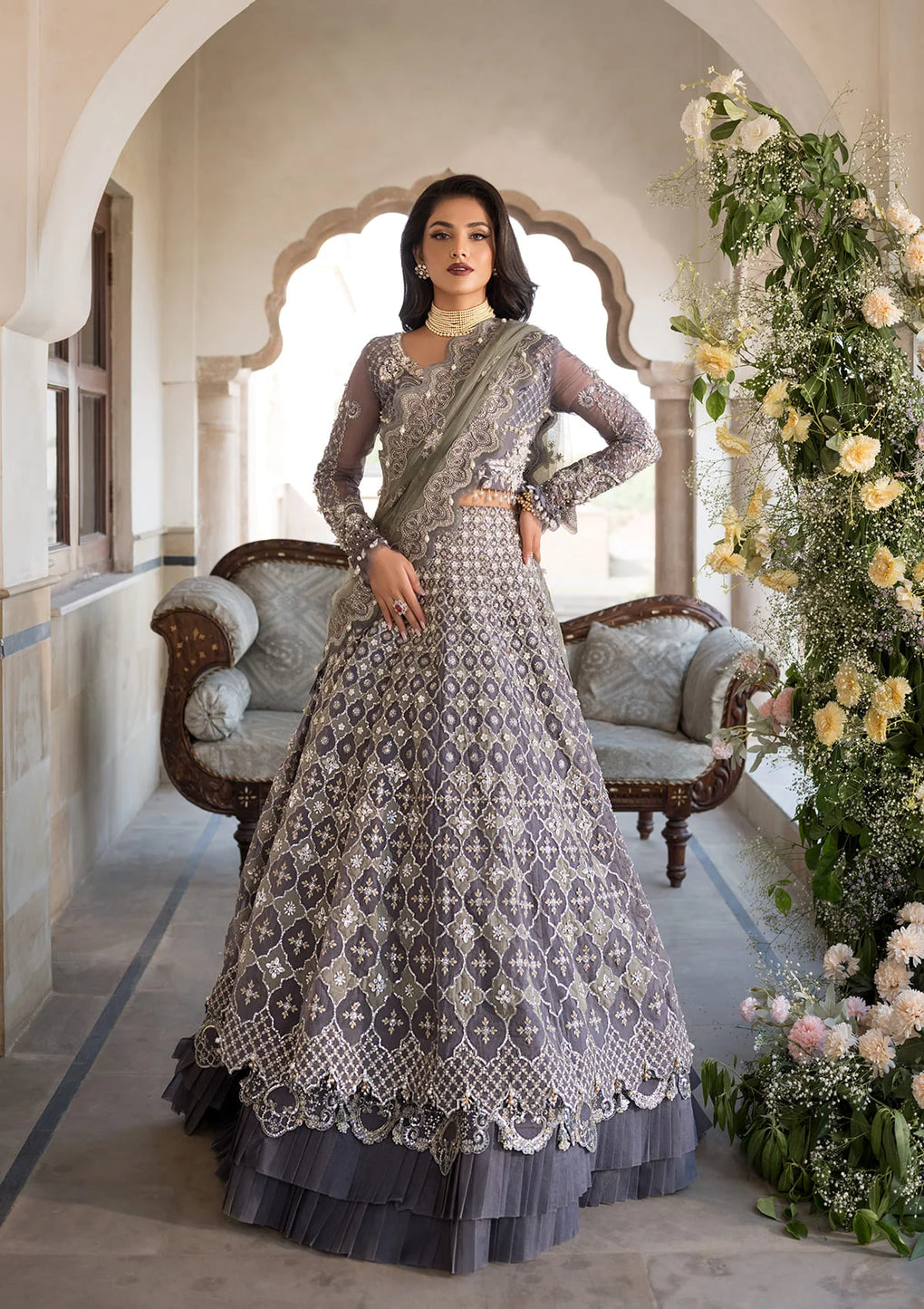 Elaf Premium | Formal Handwork Collection | EFH-02 NAZNEEN - Libasekhas