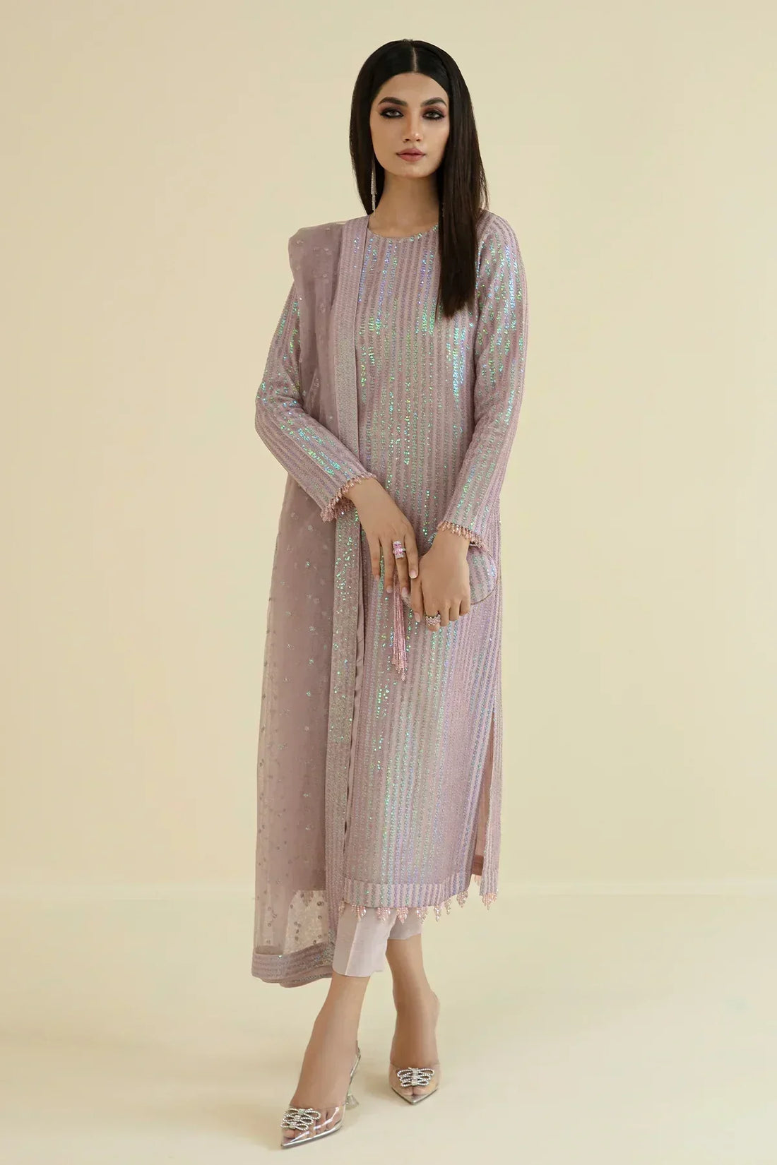 Baroque | Formals Collection | UF-384 - by - Libasekhas UK - Registered Vendor of : Baroque - 100% Original Designer Dresss