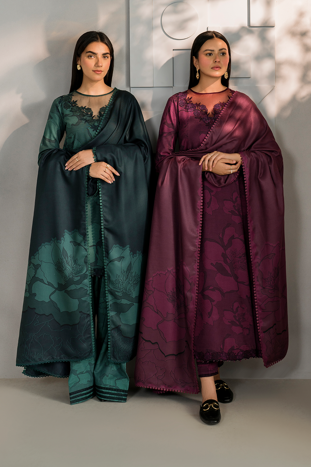 Iznik | Exclusive Winter | UE-351 - by - Libasekhas UK - Registered Vendor of : Iznik - 100% Original Designer Dresss