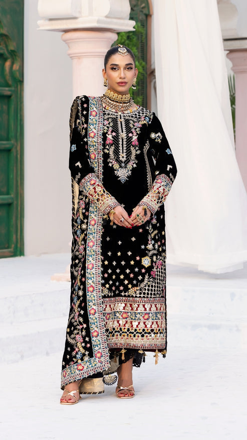 Zebtan | Andaz e Makhmal | ZAM-03 - by - Libasekhas UK - Registered Vendor of : Zebtan - 100% Original Designer Dresss