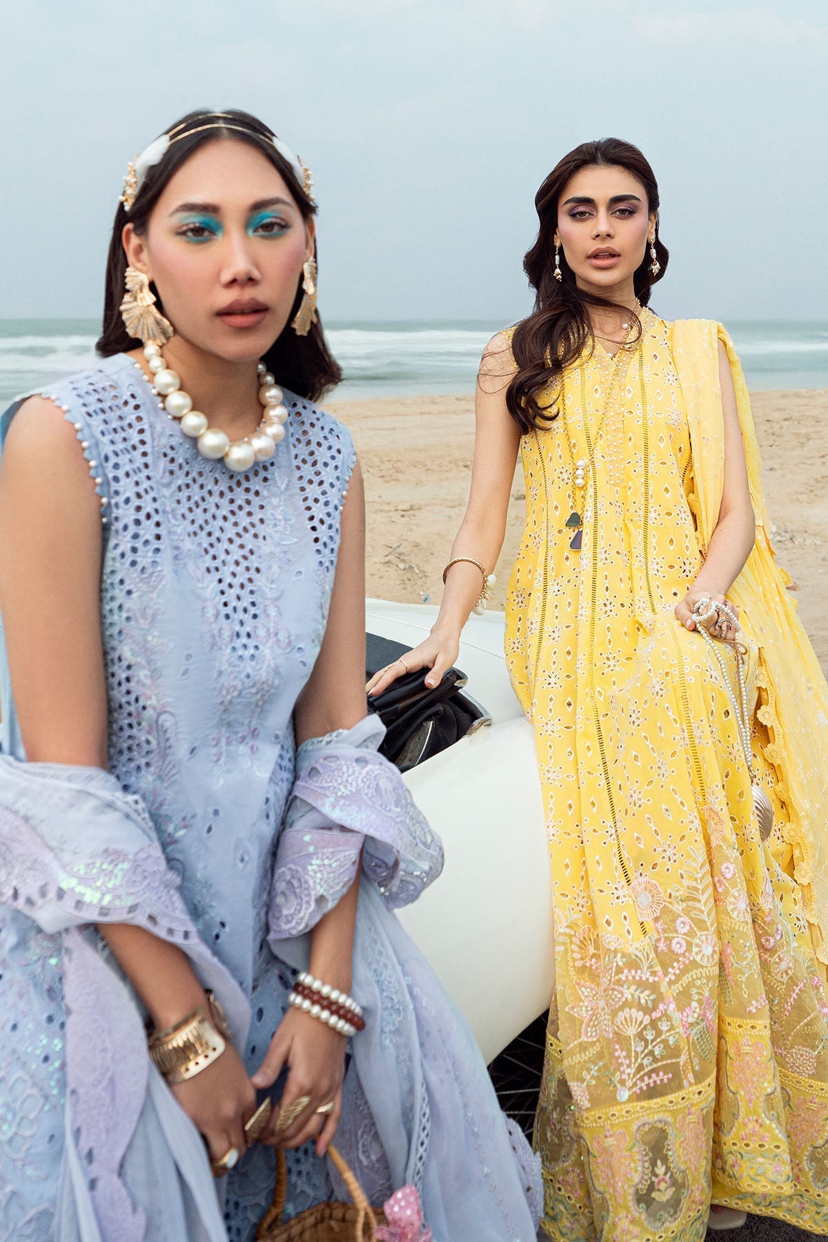 Nureh | Khuwab Luxury Lawn | NE-150 - by - Libasekhas UK - Registered Vendor of : Nureh - 100% Original Designer Dresss