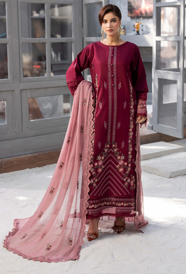 Humdum | Fareesha 26 | D07 - by Libasekhas UK - Registered Vendor of : Humdum - 100% Original Designer Dress