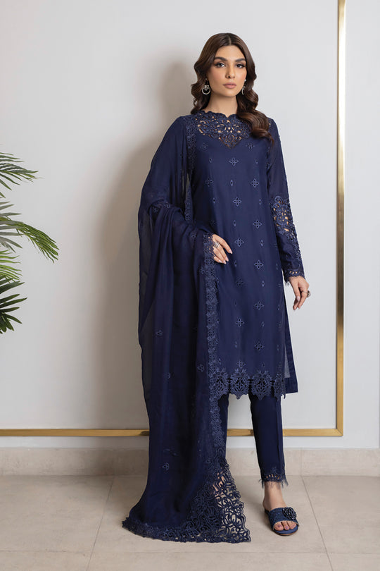 Iznik | Lawnkari 24 | UE-146 NEATSCAPE - by - Libasekhas UK - Registered Vendor of : Iznik - 100% Original Designer Dresss