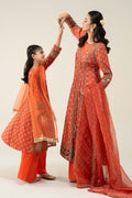 Maria B | 3 Piece Printed Linen Suit | MKD-W24-16 - by - Libasekhas UK - Registered Vendor of : Maria B - 100% Original Designer Dresss